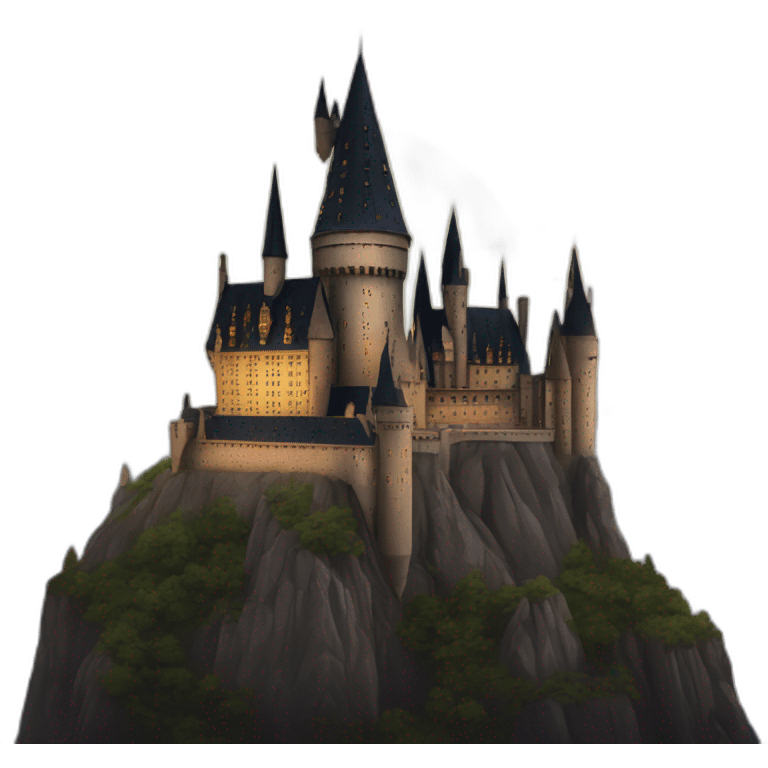 hogwarts castle emoji