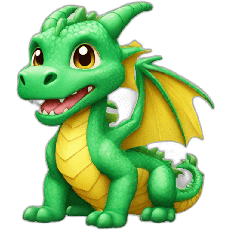 dragon cute CRISTAL emoji