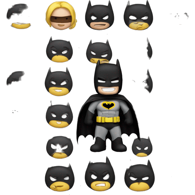 batman hearts  emoji