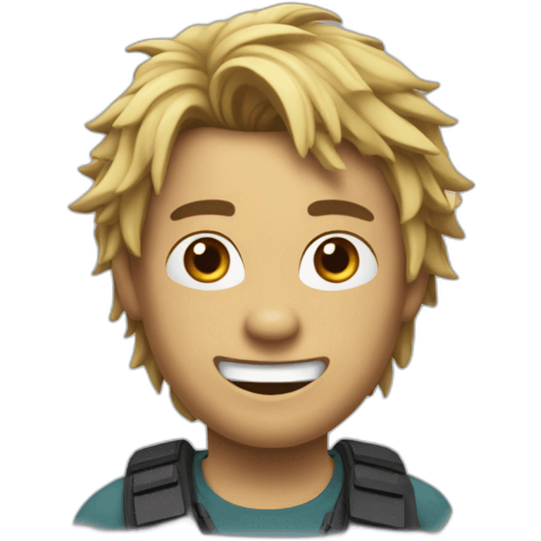 Bodhi from point break having lost one tooth emoji