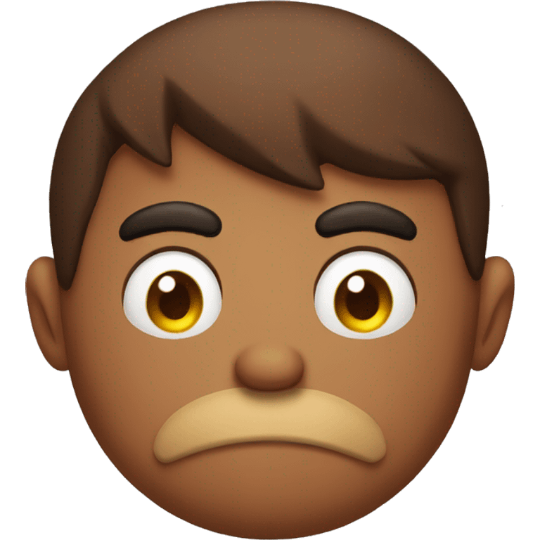 Sad goomba emoji