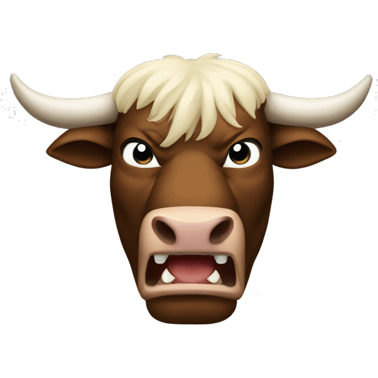 Angry Bull emoji