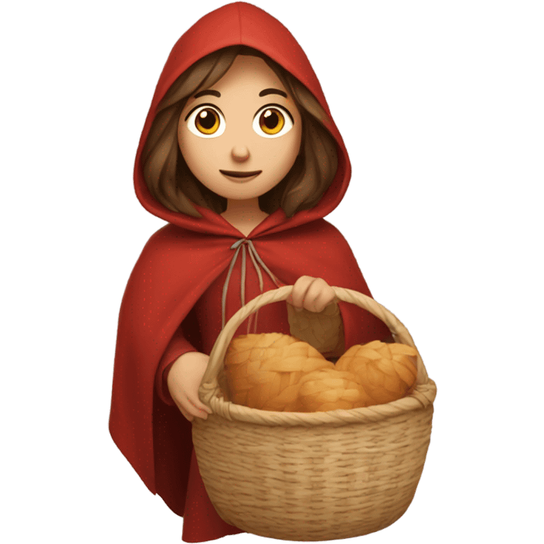 Little Red Riding Hood emoji