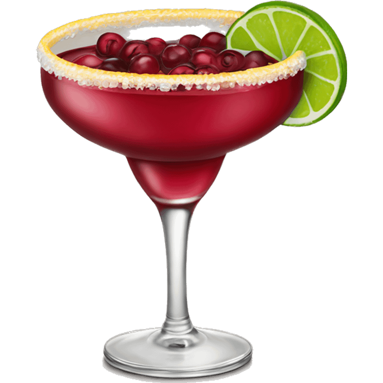 Cranberry Margarita  emoji