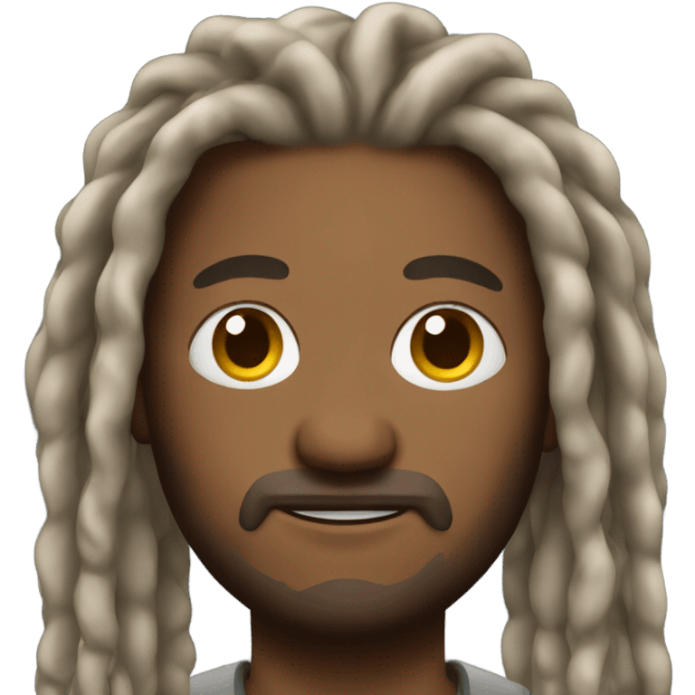 Man with dreadlocks emoji