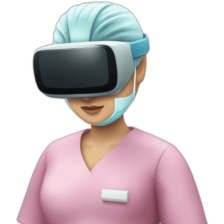 Surgeon-performing-Breast-surgery-with-virtual-reality-display emoji