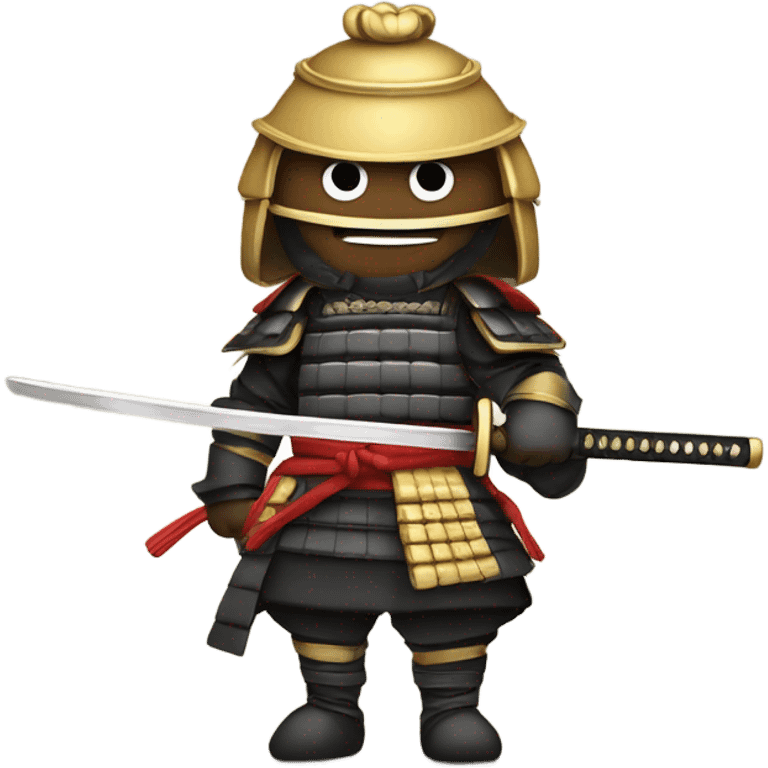 Samurai holding a sword emoji