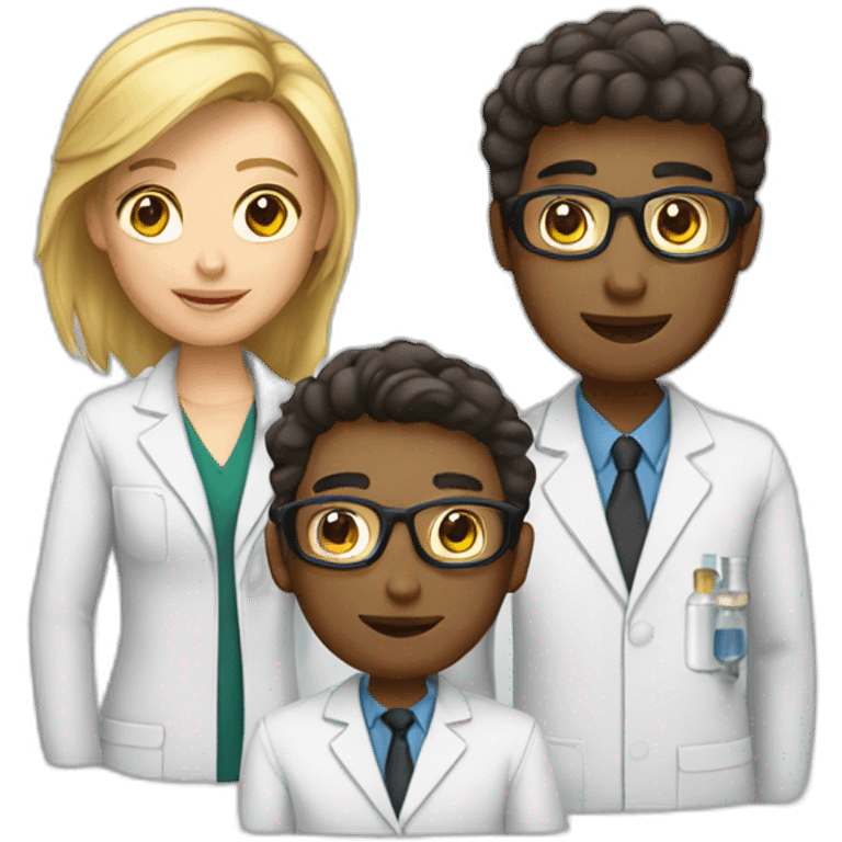 the science team emoji