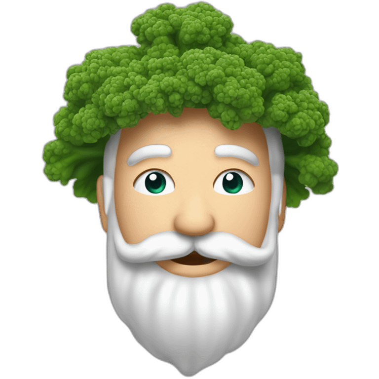 Kale ron groenensteijn kerstman emoji