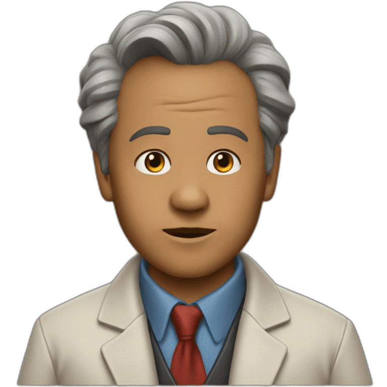 Emet brown back to the future emoji