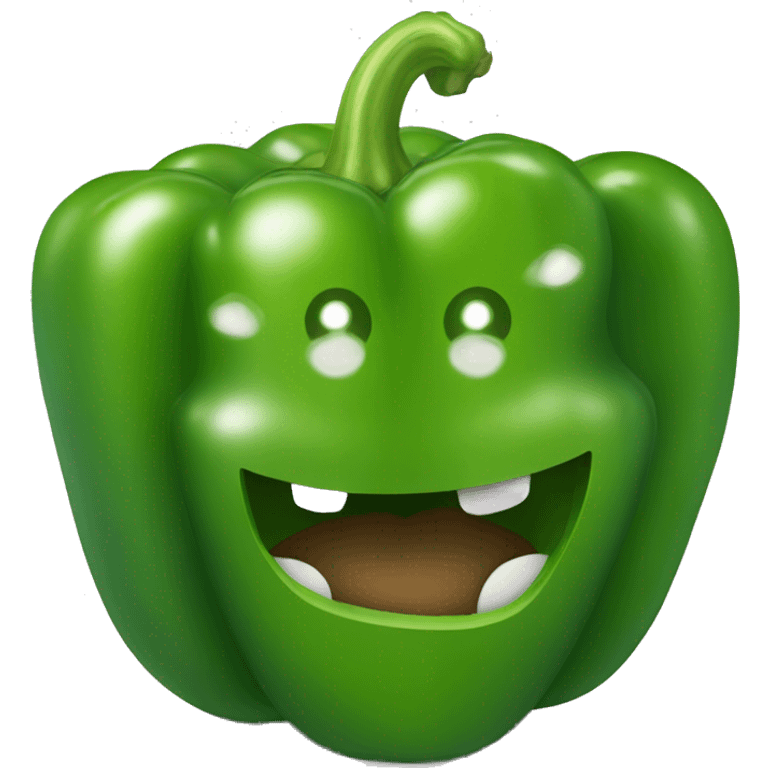 green bell pepper emoji