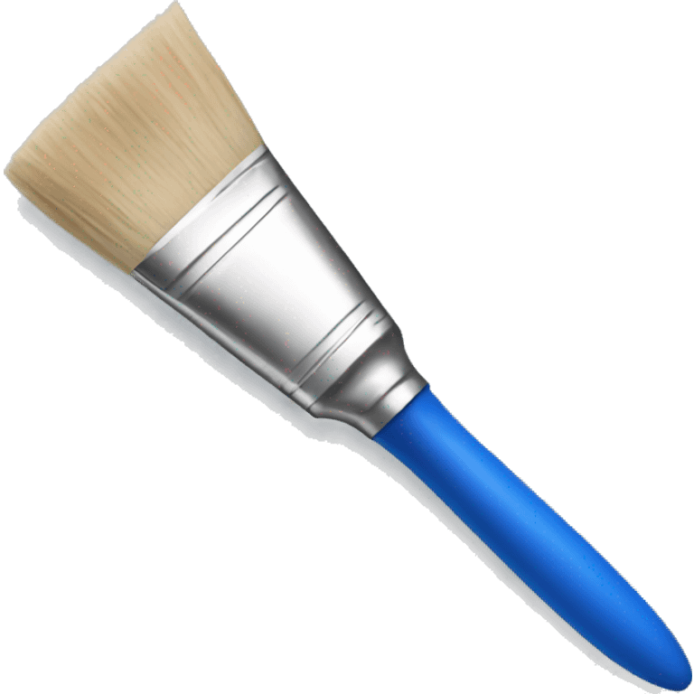 blue paintbrush emoji