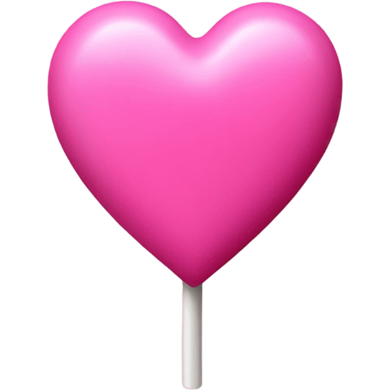 Pink Heart candy emoji