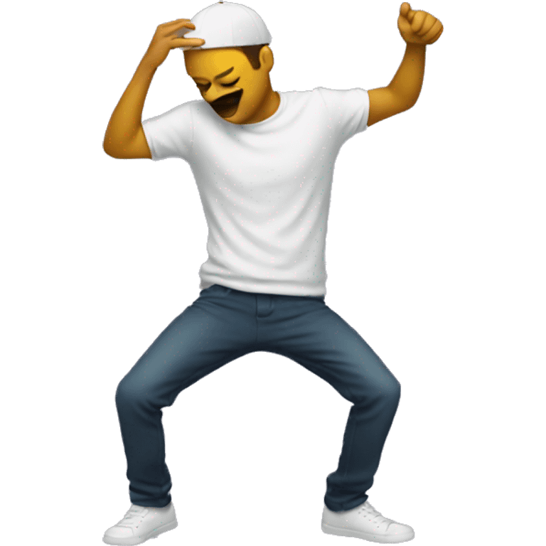 person dabbing emoji