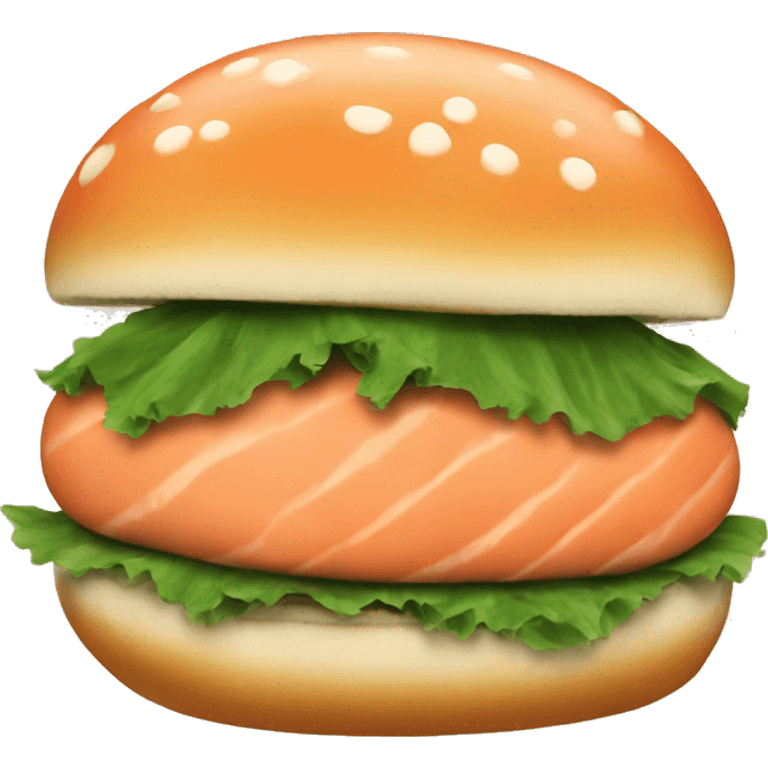 Salmon buns emoji