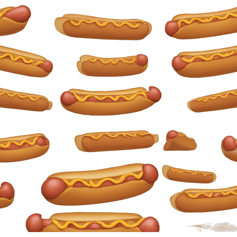 hot dog bread without meat emoji