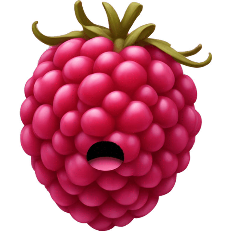 Raspberry emoji