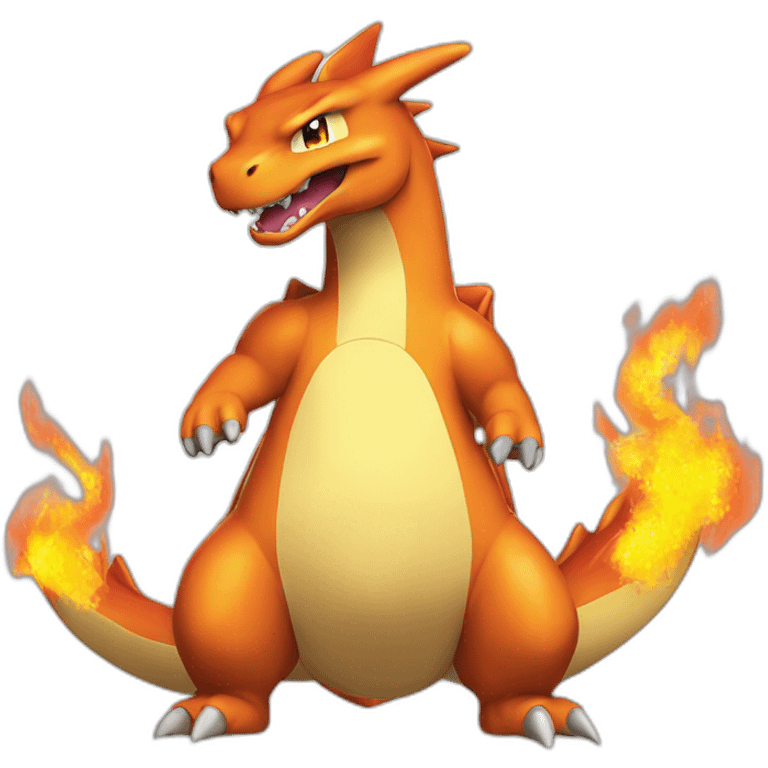 charizard-tall-stand-up-fire emoji