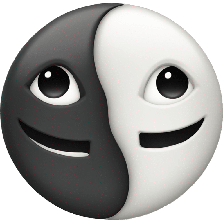 yin yang emoji