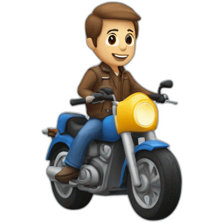 un oignon à moto emoji