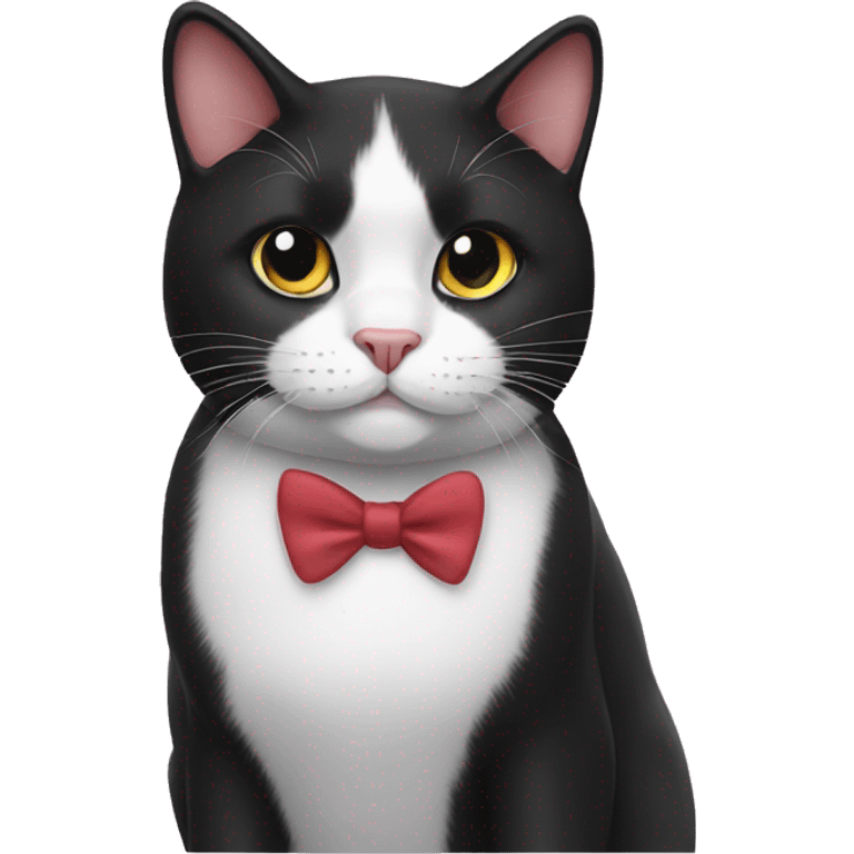 tuxedo cat  emoji