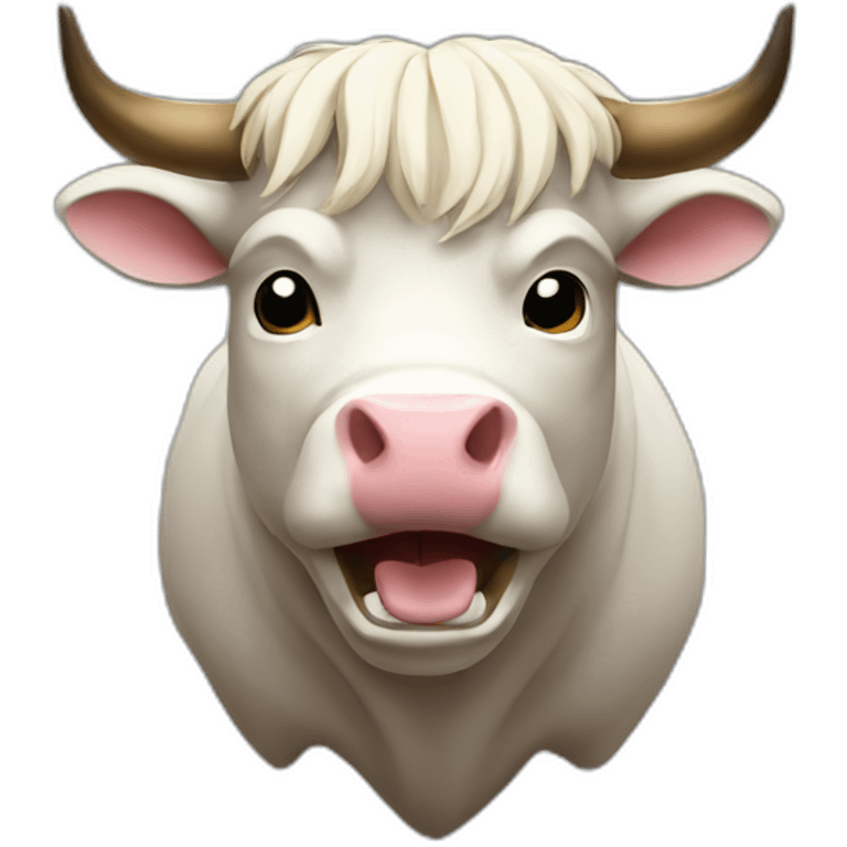 Bitcoin bull emoji