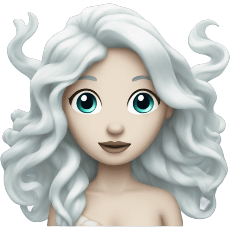 mermaid with white skin emoji