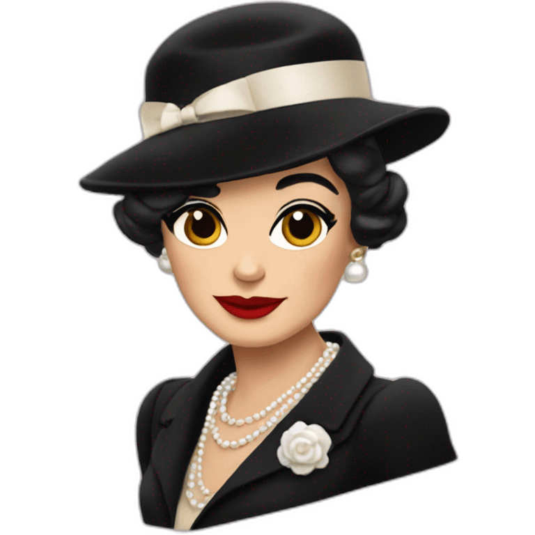 Coco Chanel emoji