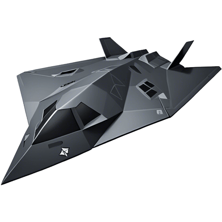 F-117 Nighthawk - Lockheed Martin (Stealth Grey) emoji