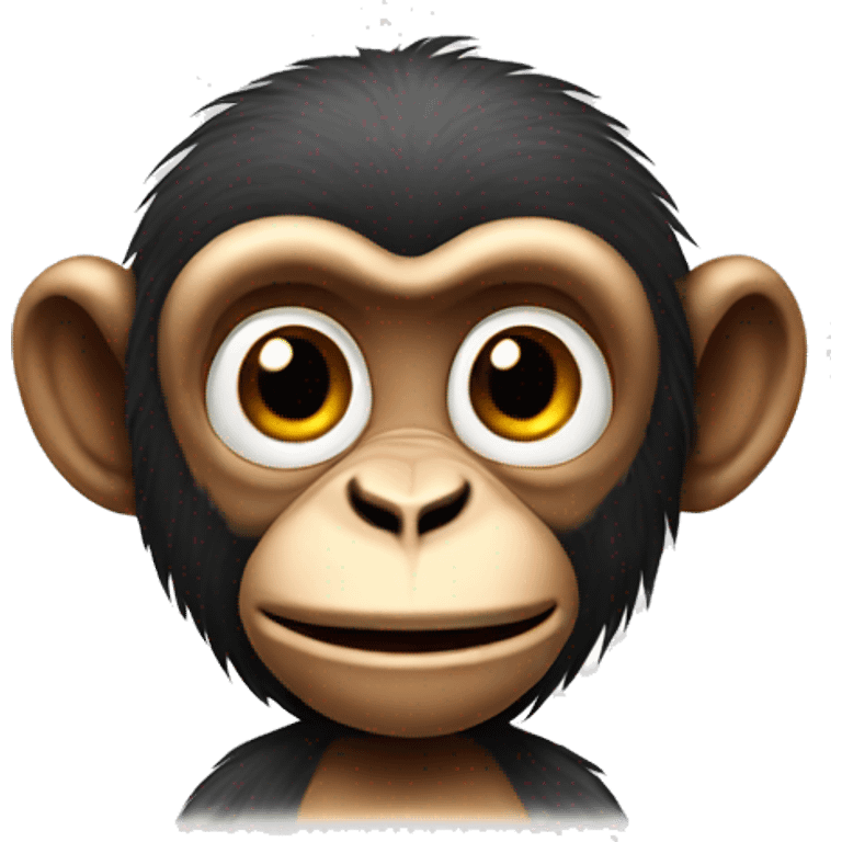 funny monkey emoji