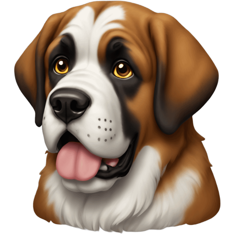 saint bernard dog emoji emoji