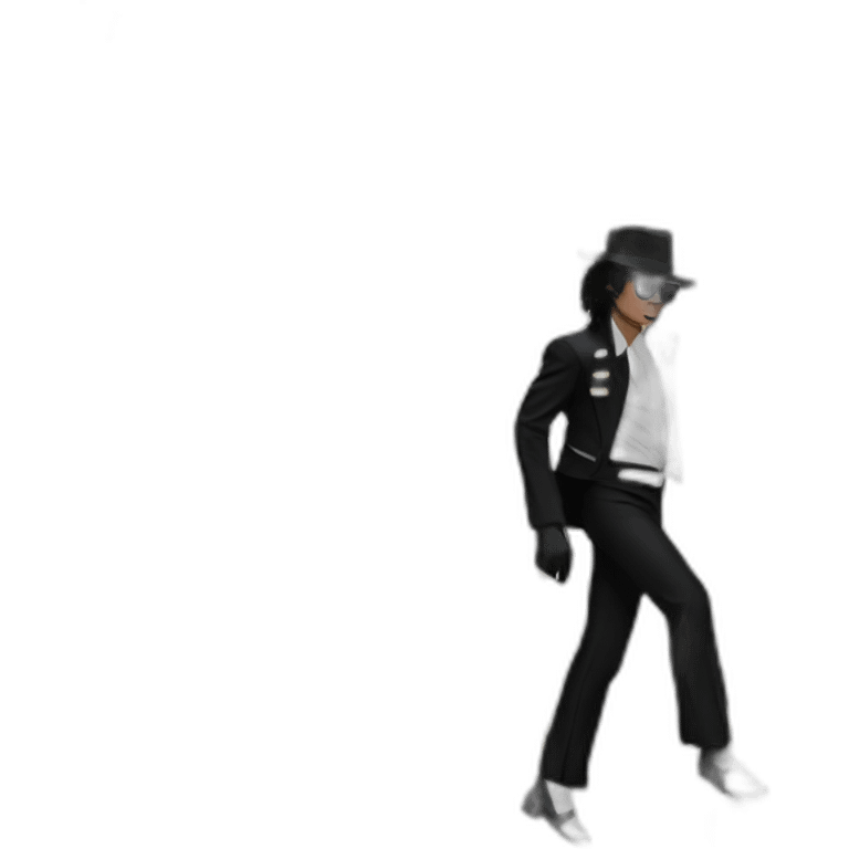 Michael jackson Moonwalk emoji