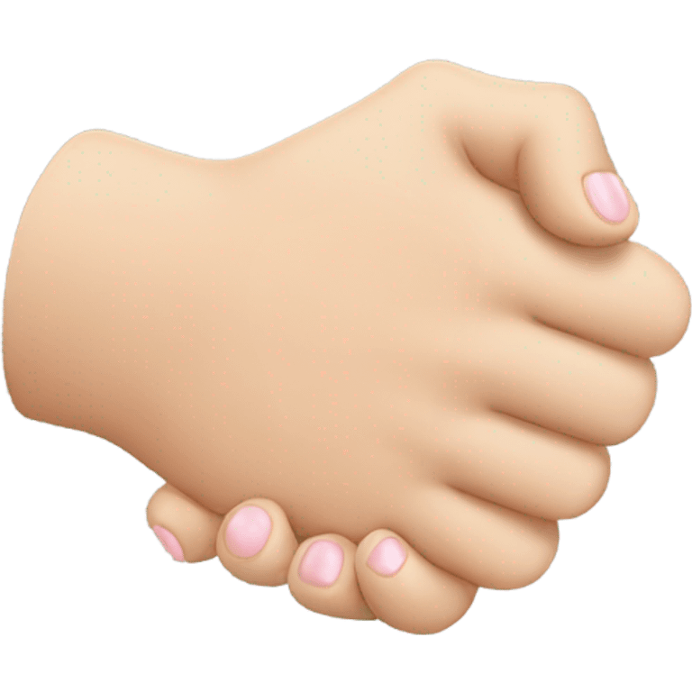 Pinky promise emoji