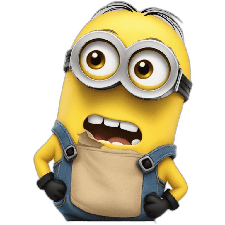 minion llorando emoji