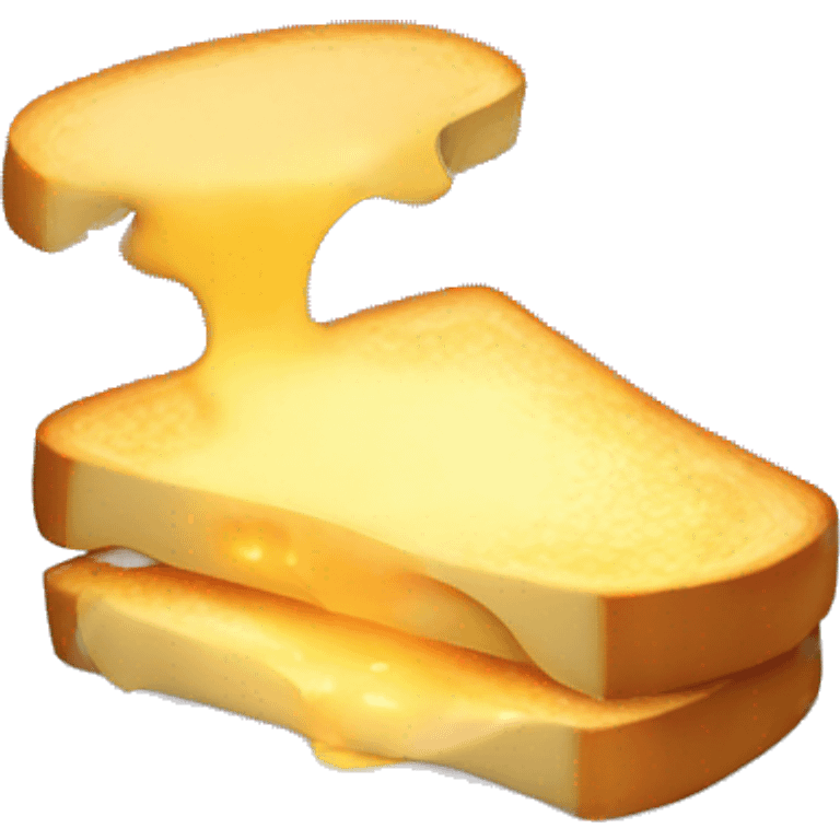 making grilled cheese at night  emoji