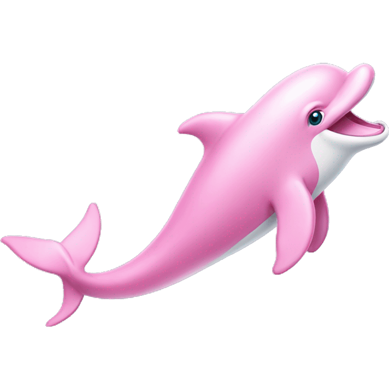 Pink dolphin emoji