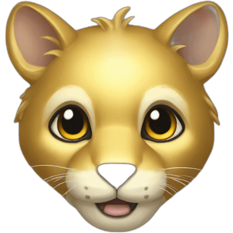 gold rakoon emoji