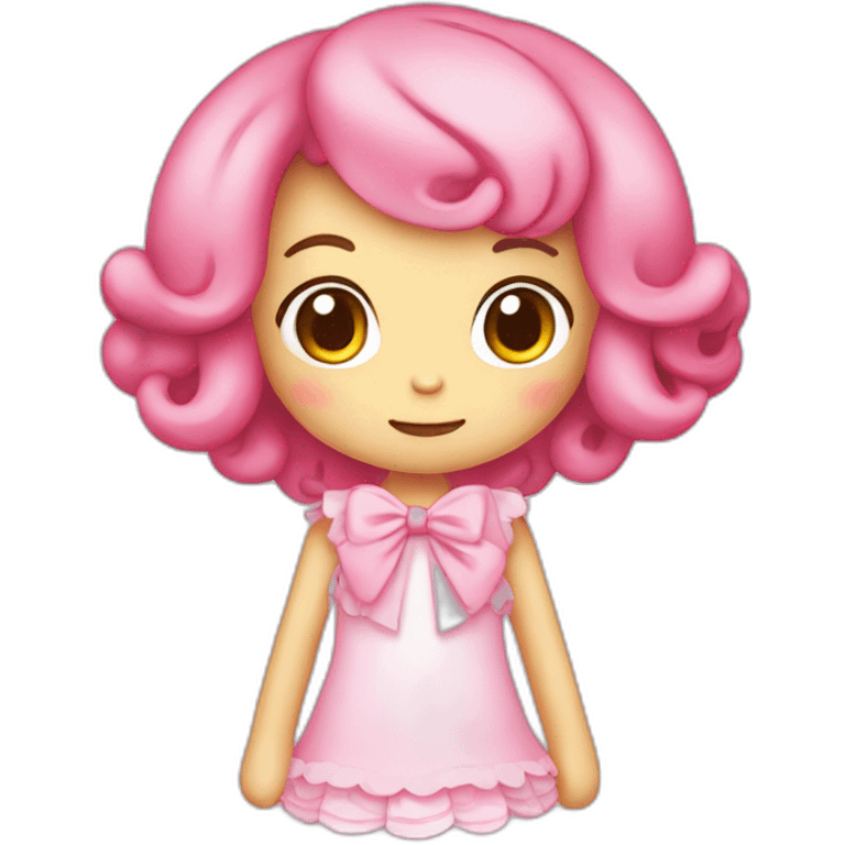 My melody girl  emoji