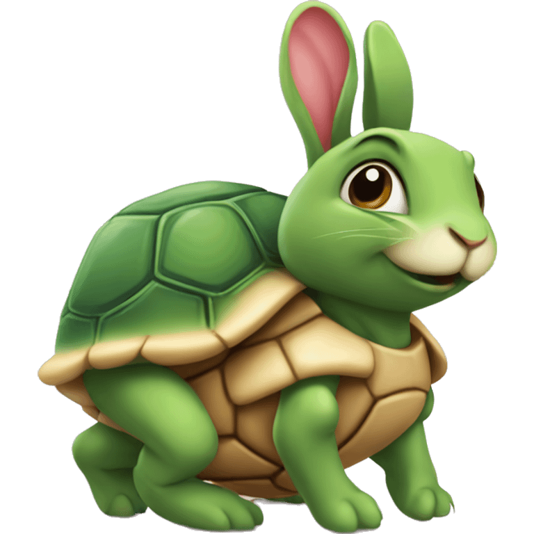 bunny love turtle emoji