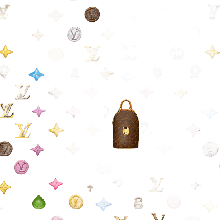 Louis Vuitton cosmetic bag  emoji