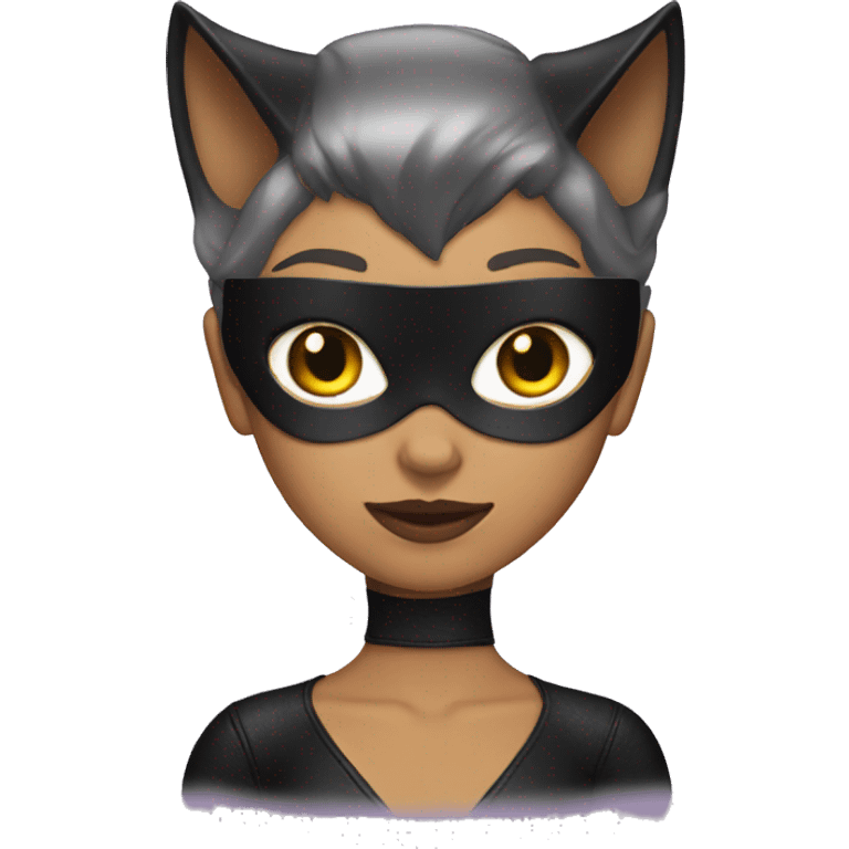 Cat woman emoji