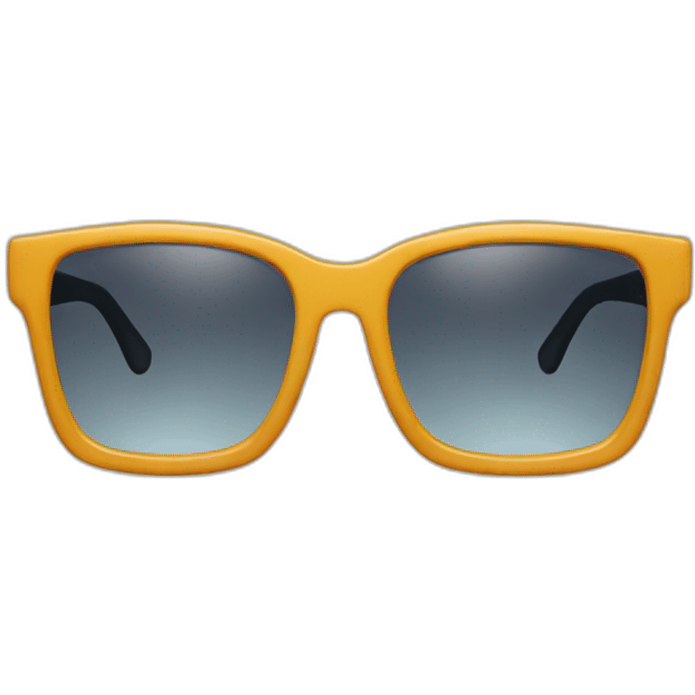 3D glasses emoji