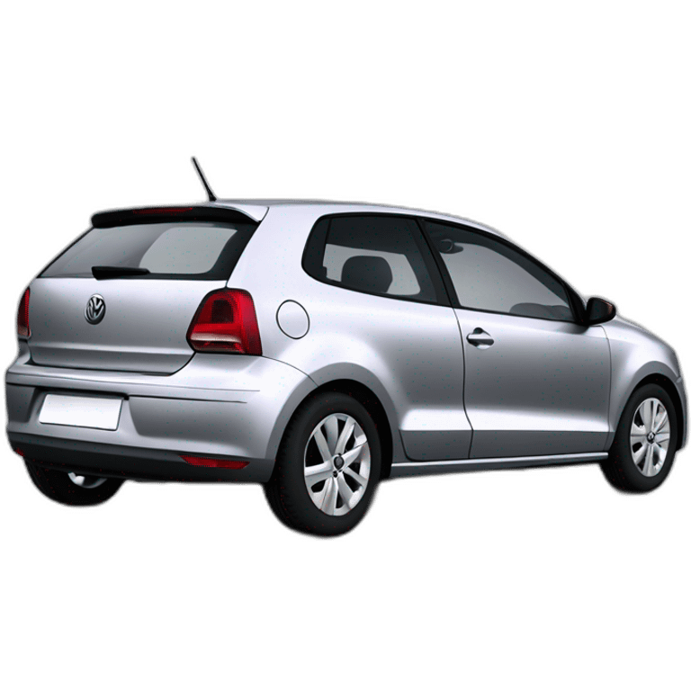 VW polo silber 2005 4 doors emoji