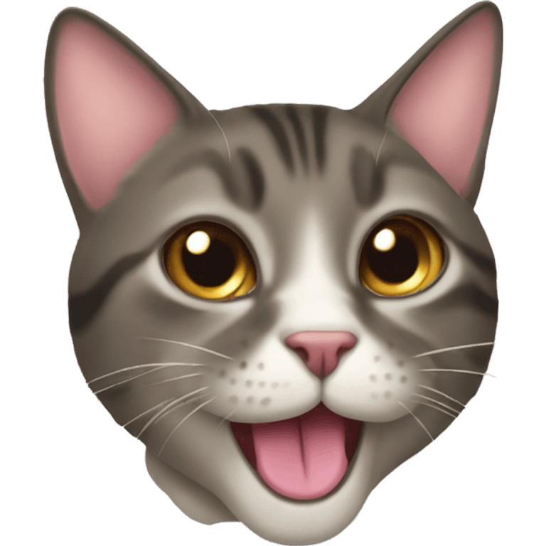 cat with tongue out emoji