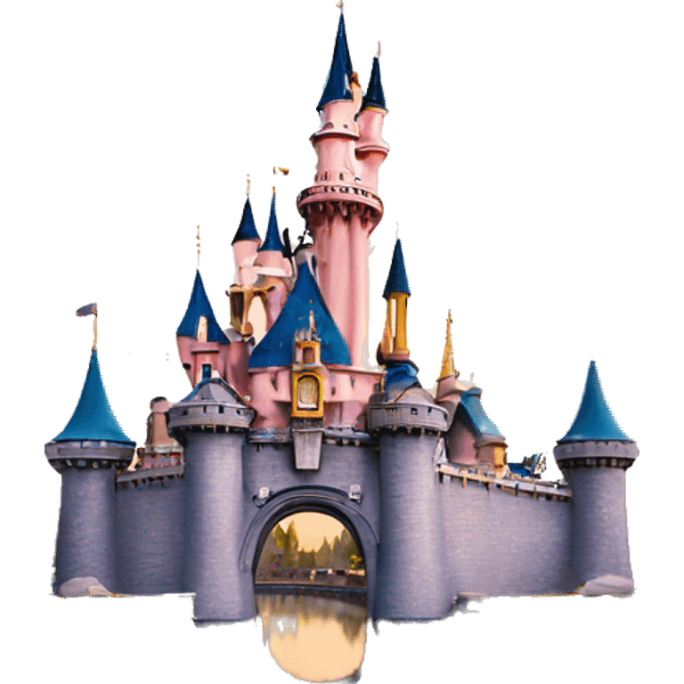 Disneyland Paris castle emoji