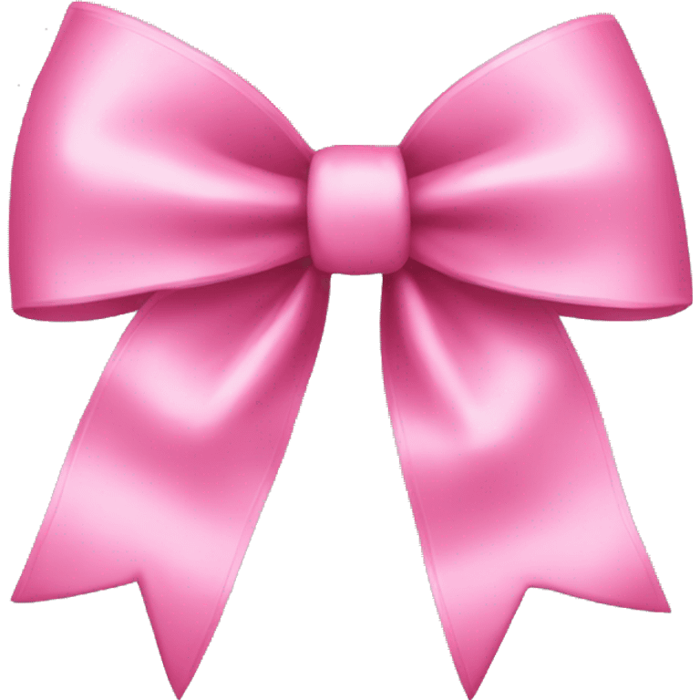 Pink bow emoji