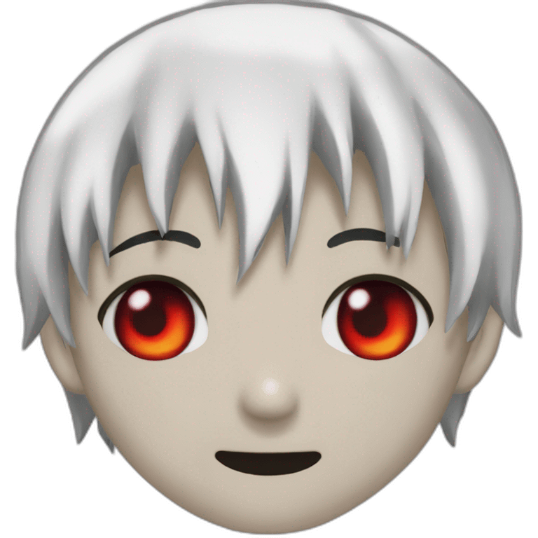 Kaneki Ken red eyes emoji