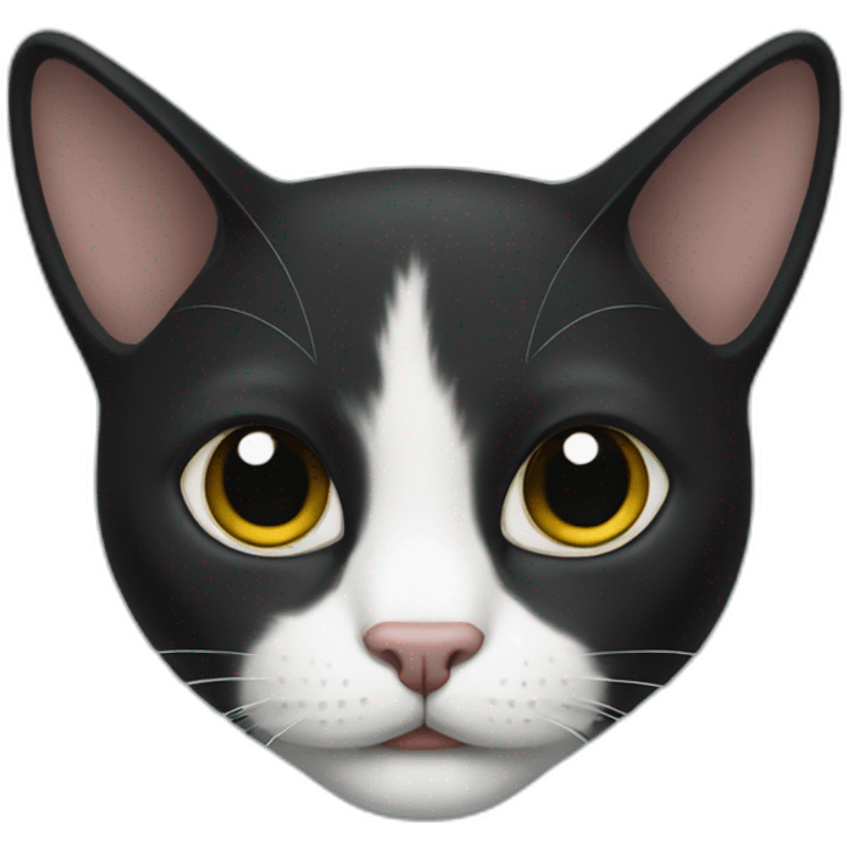 Gato negro emoji