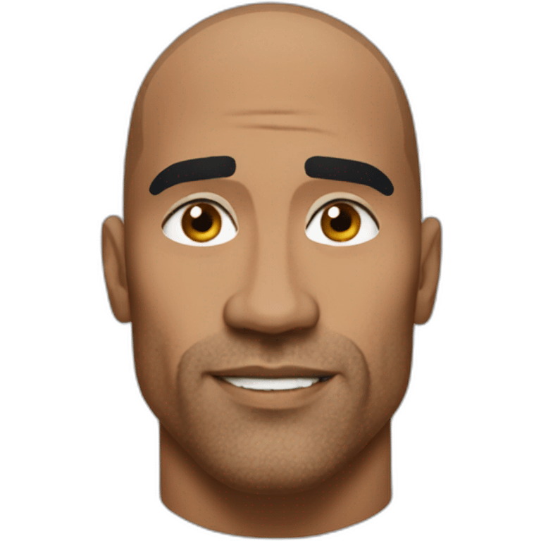 The Rock sourcil emoji