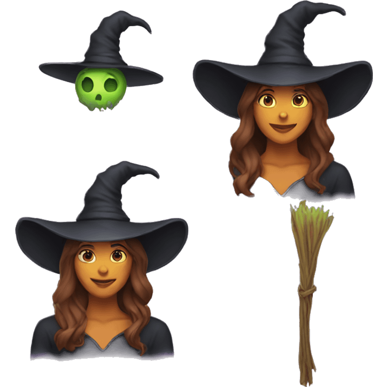 witch the same emoji